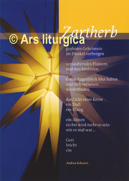 Weihnachtskarte Zartherb - 